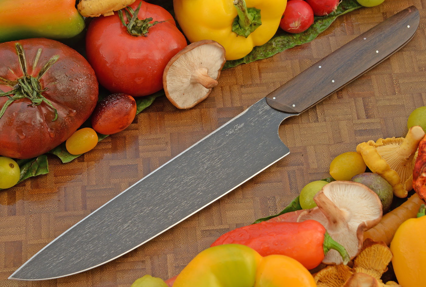 Chef's Knife (8 in) with Red Bushwillow