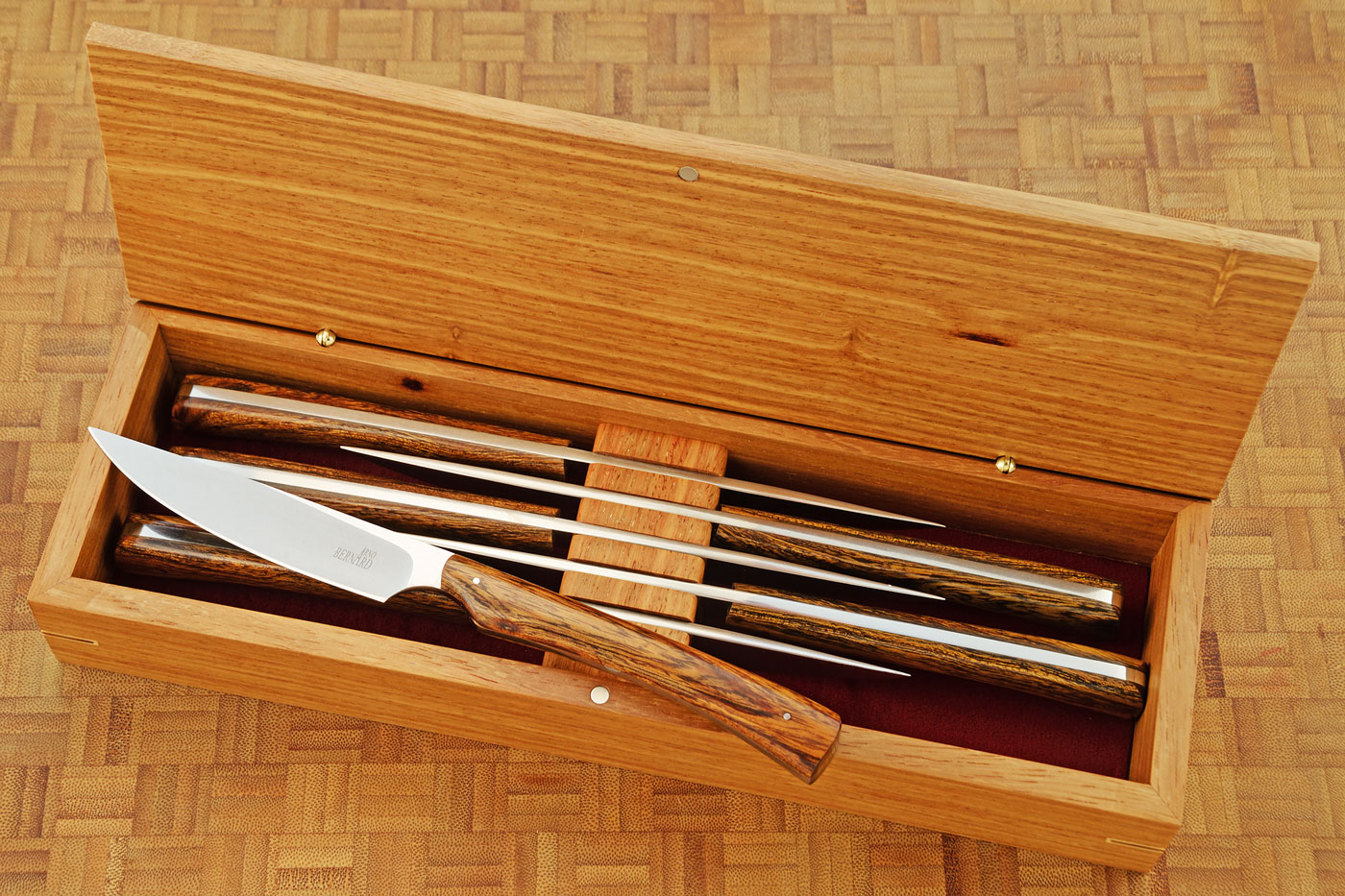 Steak Knife Set (6) with Desert Ironwood