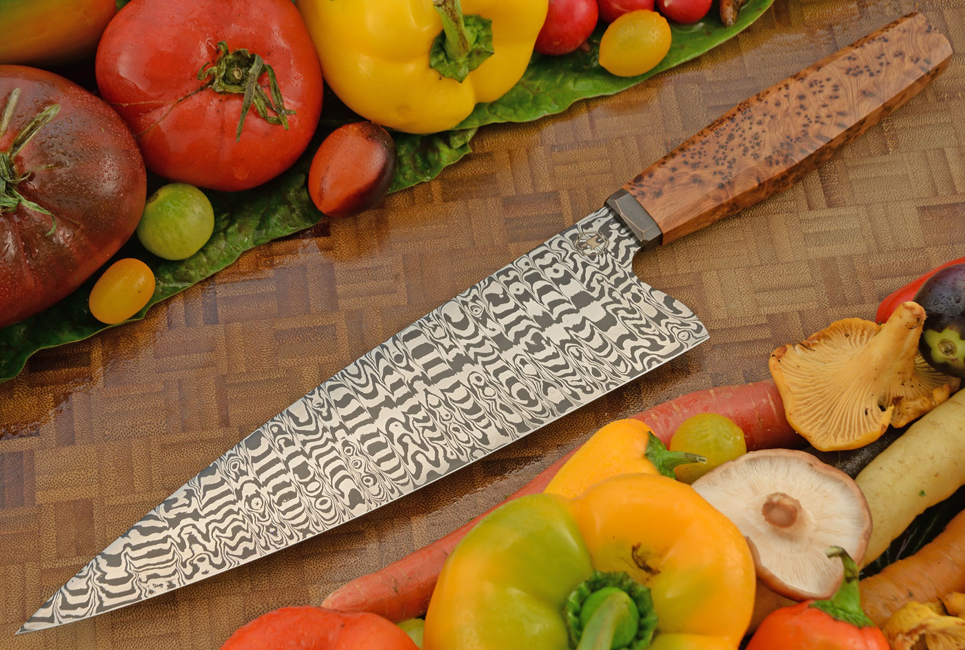Damascus Chef's Knife (8.9