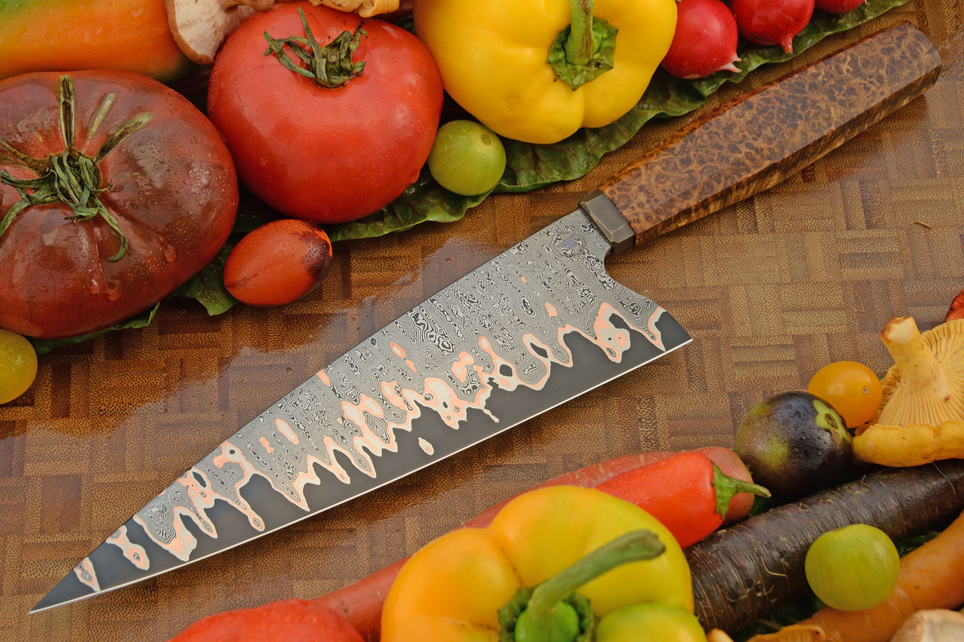 Cu-Mai Damascus Chef's Knife (8