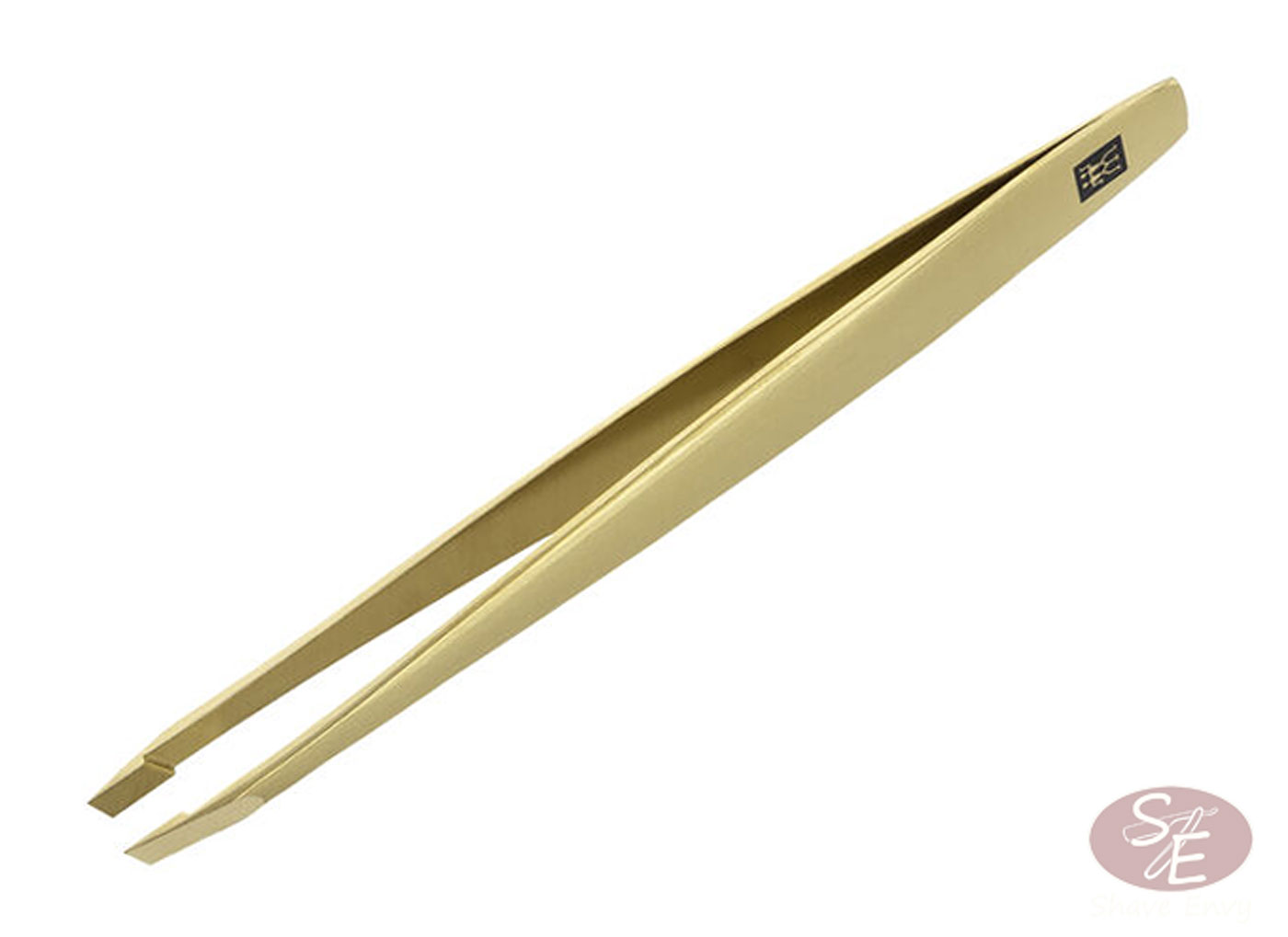 Slanted Tweezer - Gold PVD Finish (78280-101)