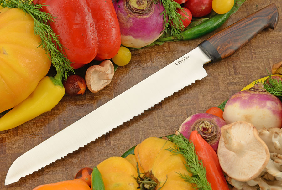 Bread Knife with Ironwood - AEB-L