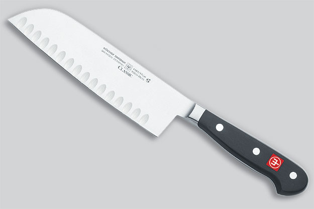 Wusthof-Trident Classic Chef's Knife - Santoku - 7 in. Granton Edge (4183-7)