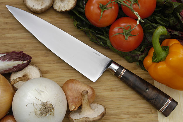Chef's Knife (8 3/4 in.) with California Walnut<br><i>Best Culinary Implement</i>, The Collectors Show - Napa, CA 2006