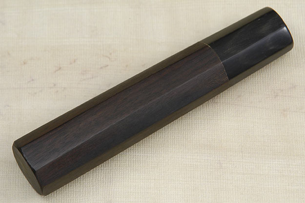 Handle (Macassar Ebony and Buffalo Horn) -- Usuba 180mm