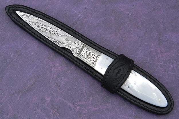 Desk Knife with Whitelip Mother of Pearl