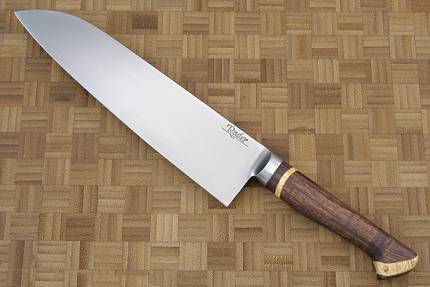 Santoku (8 1/2 in.) with Curly Koa and Box Elder