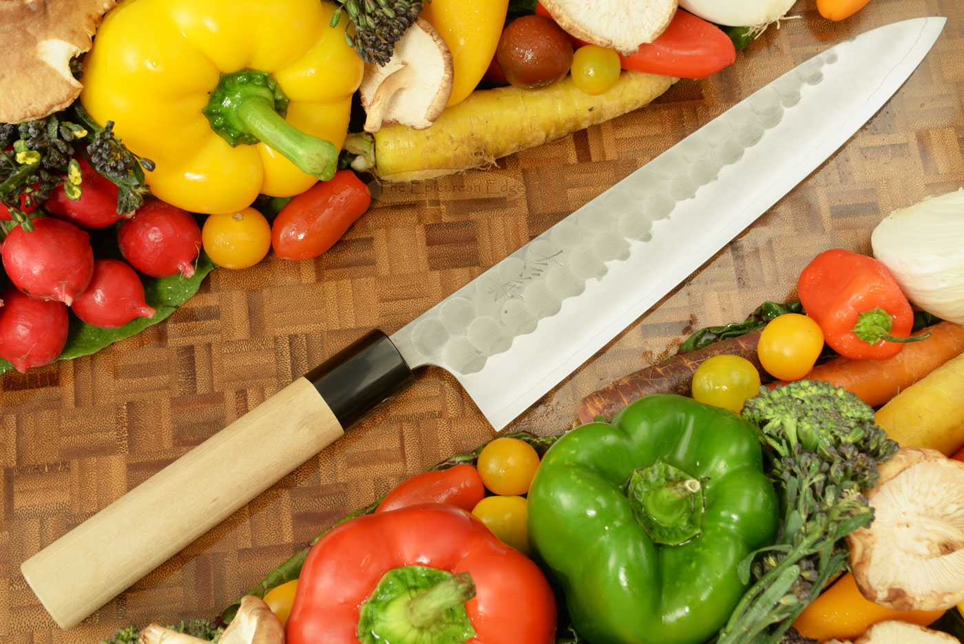 Hammer Finished Chef's Knife - Gyuto, Traditional - 9 1/2 (240mm)