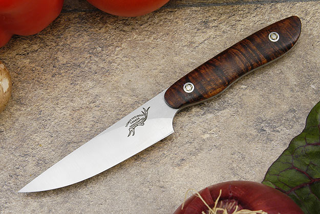 HCK Paring Knife with Curly Koa - 3 3/4 in.