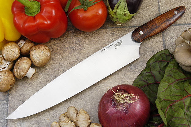 HCK Chef's Knife with Curly Koa - 10 1/4 in.