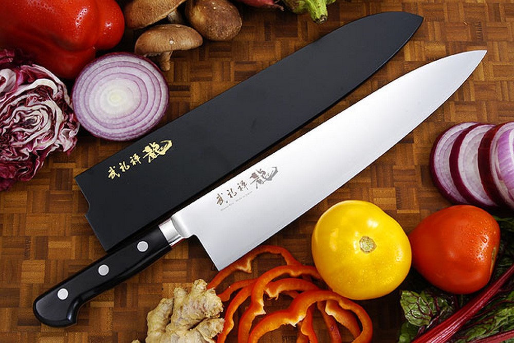 8 inch Chef Knife Blade Sheath Saya Tapered Guard Chef knife Case Cover Bag