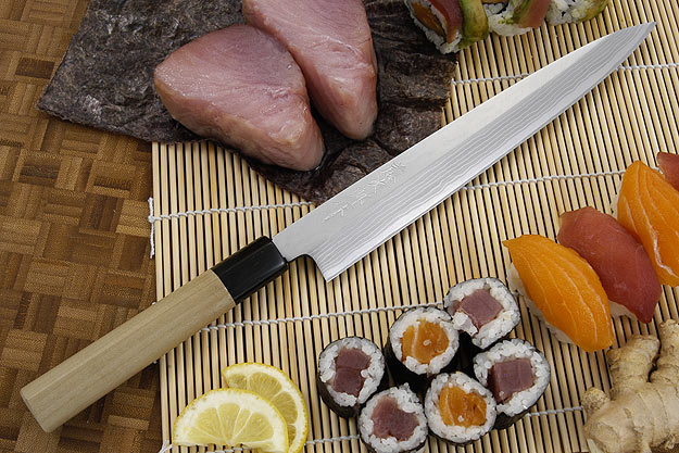 Suminagashi Yanagiba, 240mm (9 1/2 in) (F-1020)