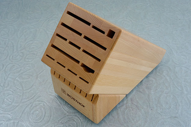 Knife Block, 22 slot, Beechwood  (7263)