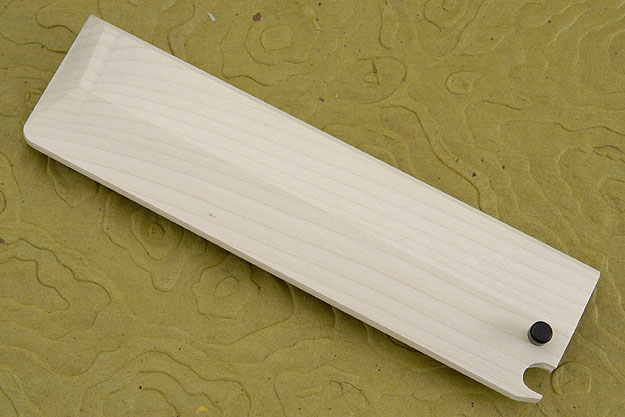 Ho Wood Jyo-Saya (sheath) for Vegetable Knife - Usuba (180mm/7 1/8 in.) - Left Handed