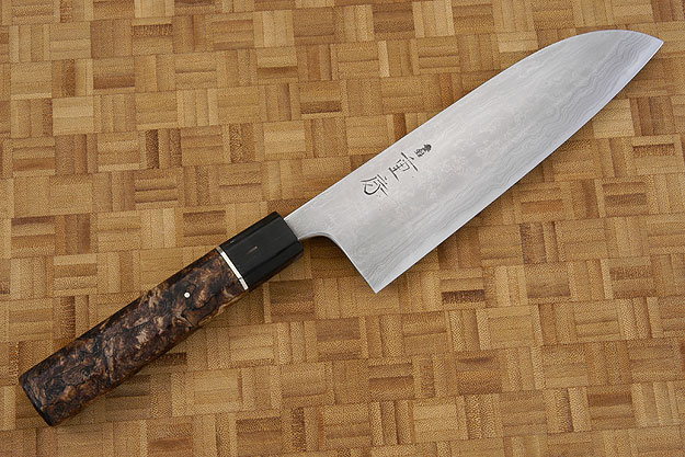 Chef's Knife (Santoku), Suminagashi - 180mm (7 1/8 in.)