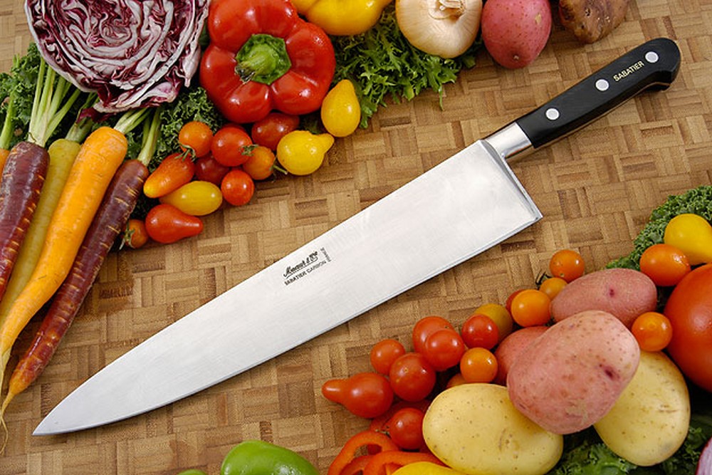  Sabatier Triple Riveted Chef Knife, 8-Inch, Razor