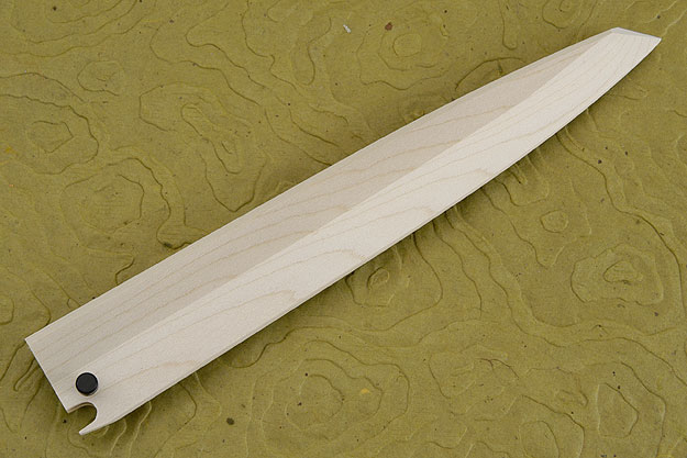 Ho Wood Jyo-Saya (sheath) for Sushi Knife - Yanagiba (240mm/9 1/2 in.) - Right Handed, Small
