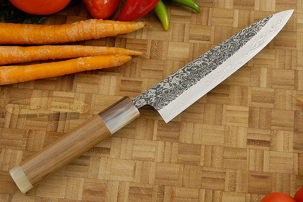Damascus SLD Utility - Slicing Knife - Petit Gyuto - 6 in. (150mm)