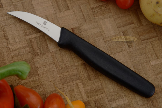 Victorinox Fibrox Bird's Beak Garnish Knife/Tourne Knife - 2-1/2 in. (40606)