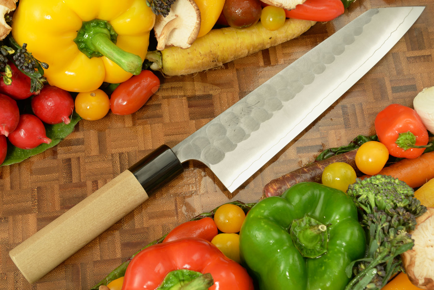 Hammer Finished Chef's Knife - Kiritsuke Gyuto, Traditional - 8 1/4 (210mm)