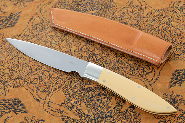 Utility Knife with Ivory Micarta