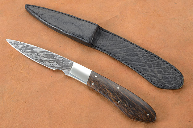Paring Knife with African Blackwood