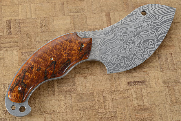 Field Chef Knife (4-1/8 in) with Madrona Burl