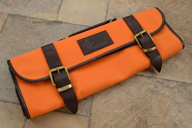 9 Slot Canvas Knife Roll - Orange (CKR112)