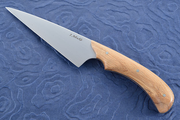 Wharncliffe Chef's Utility Knife (4-3/4 in) with Olivewood