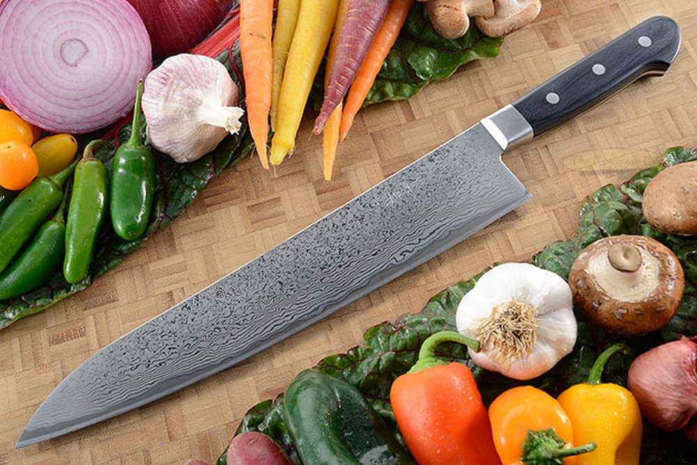 Epicurean Edge: Japanese and European professional chefs knives