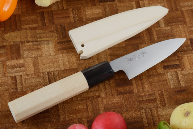 Migaki Paring Knife - Petty, 90mm (3-1/2 in.) with Saya