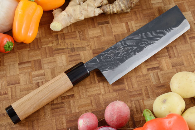 Half Twist Suminagashi Chef's Knife - Nakiri - 6-1/2 in. (165mm)