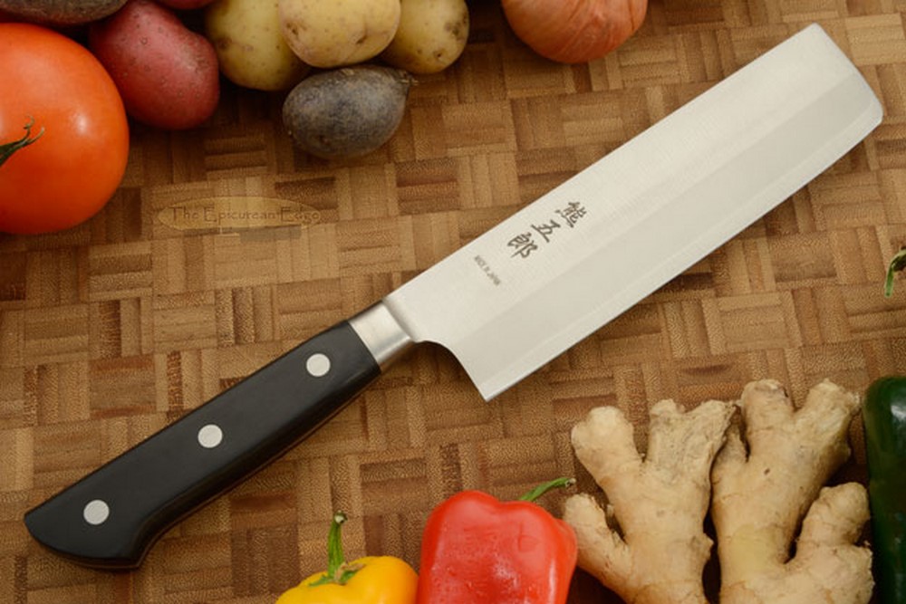 Carbon Steel Chef's Knife - Nakiri - 160mm - 6-1/4 in.