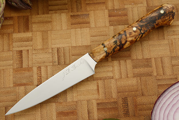 Paring with Spalted Maple