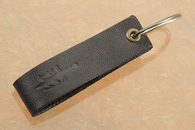 Key Fob - BladeGallery - Black Leather