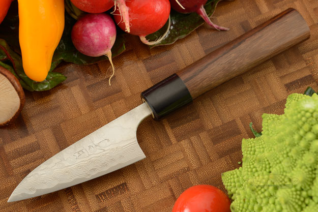 Asai PM Damascus Petty Knife - Paring - 3 in. (75mm)