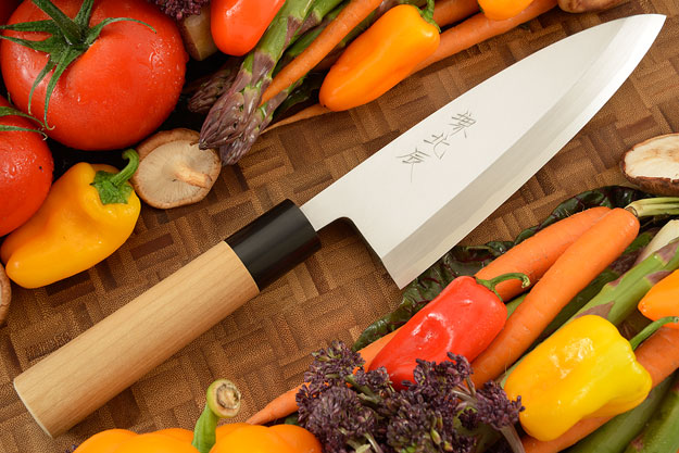 Migaki Deba, 180mm (7-1/8 in.) - Shirogami