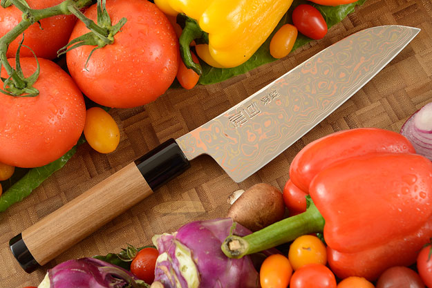 Yushoku Chef's Knife - Santoku - 6-1/2 in. (165mm)