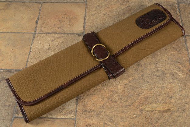 7 Slot Canvas Knife Roll - Khaki (CT105)