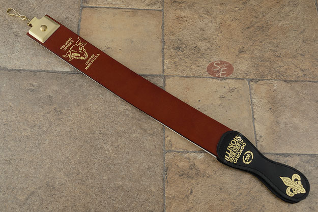 Illinois Razor Strop #206 - Top Grain Cowhide (2 x 20 inches)