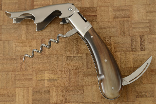 Laguiole Magnum Corkscrew with Horn Tip