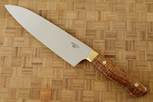Chef's Knife - Santoku (7 in) with Curly Koa