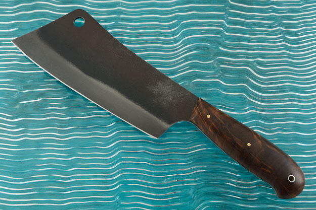 Meat Cleaver with Black Walnut