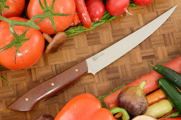 Fillet Knife (6-1/2 in) with Natural Micarta