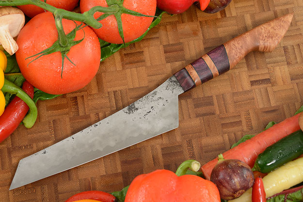 San Mai Chef Knife with Maple