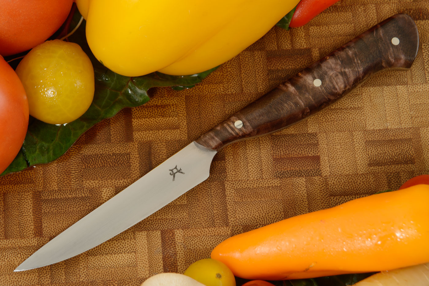 Paring Knife (3-1/3 in.) with Buckeye Burl